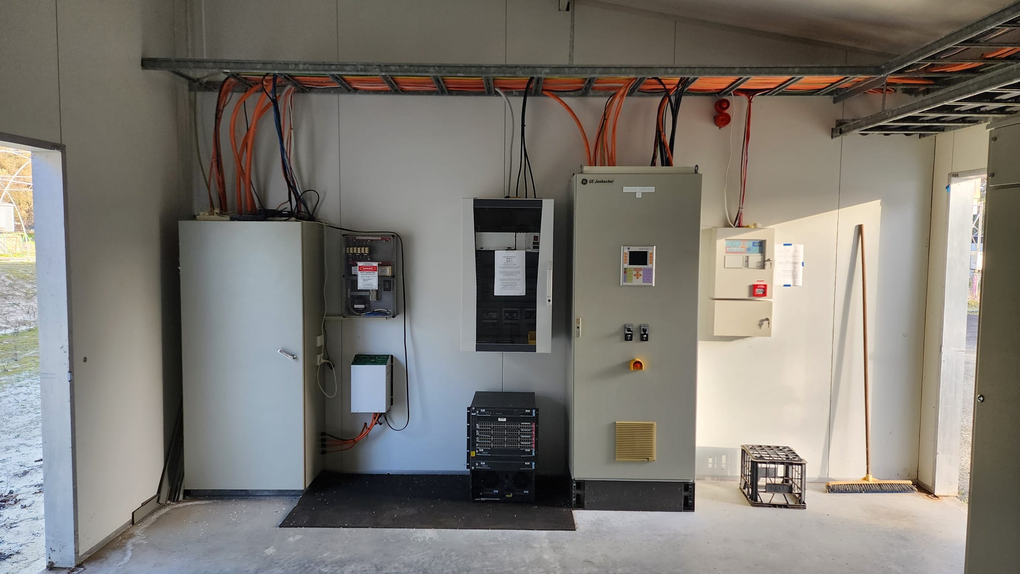 Distribution boards and Jenbacher HMI